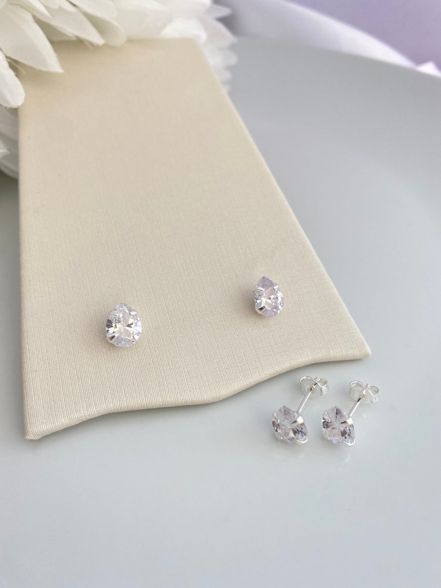 KIT BRINCO PRATA GOTA DE LUZ 4 PEÇAS