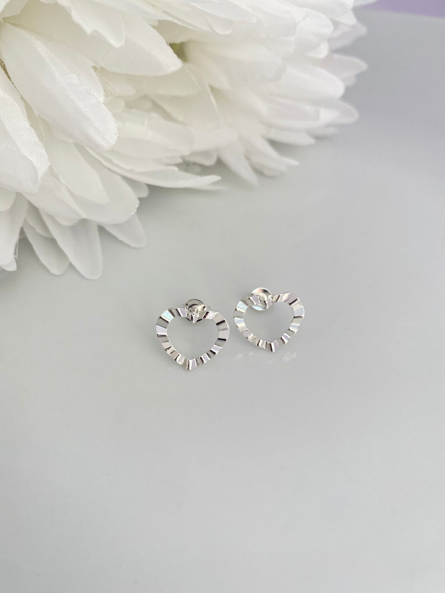 TRIO BRINCO PRATA AMOR REFLEXO