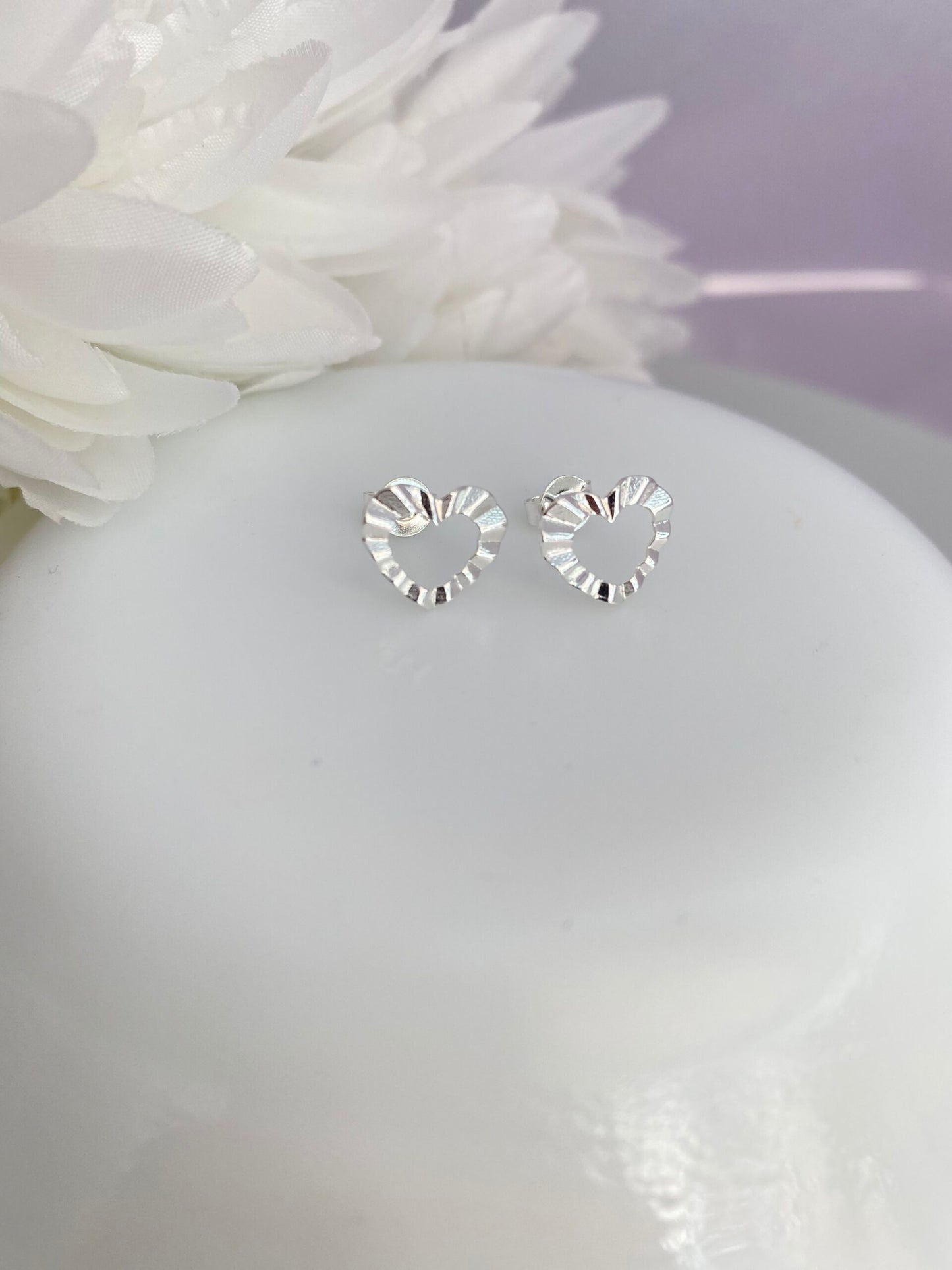 TRIO BRINCO PRATA AMOR REFLEXO