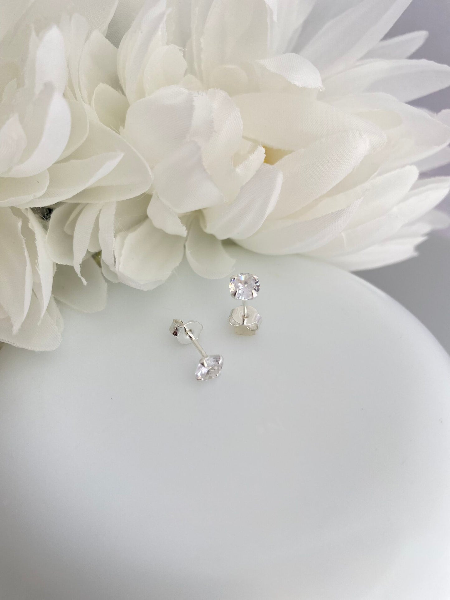 KIT BRINCO PRATA RAIO DE CRISTAL 4 PEÇAS