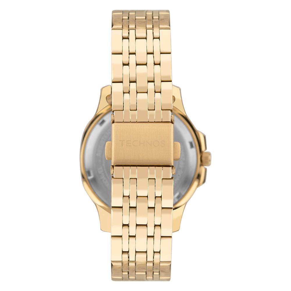 RELÓGIO TECHNOS FEMININO ST. MORITZ DOURADO