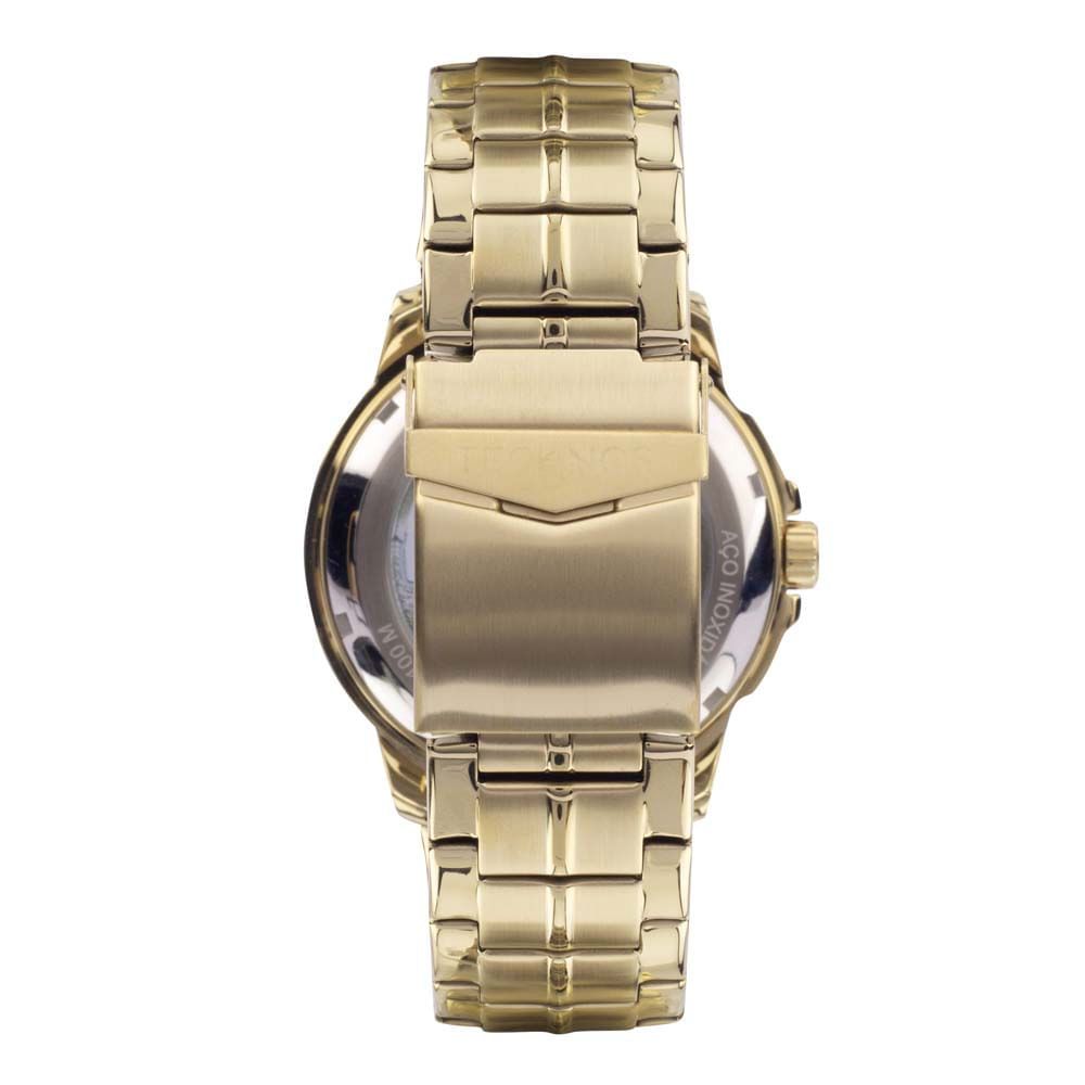RELÓGIO TECHNOS MASCULINO AUTOMÁTICO DOURADO
