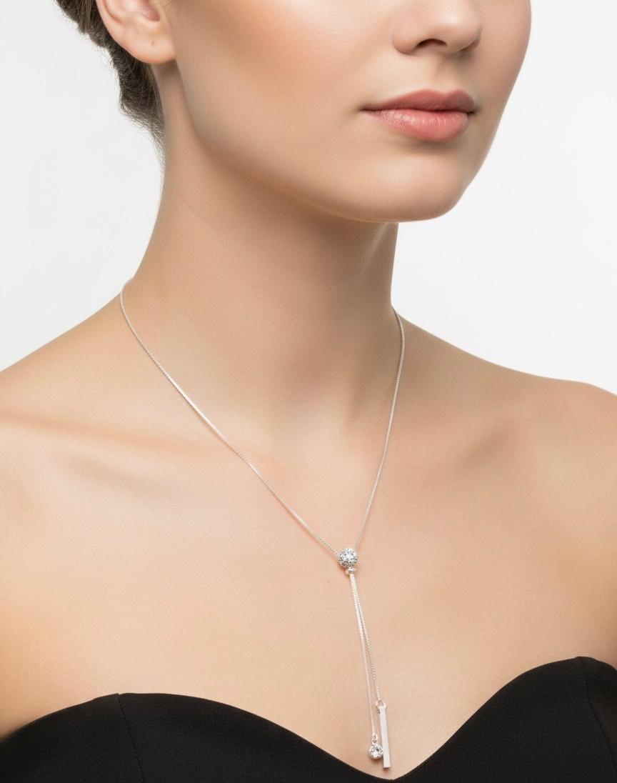 COLAR GRAVATINHA ENCANTO DE PRATA