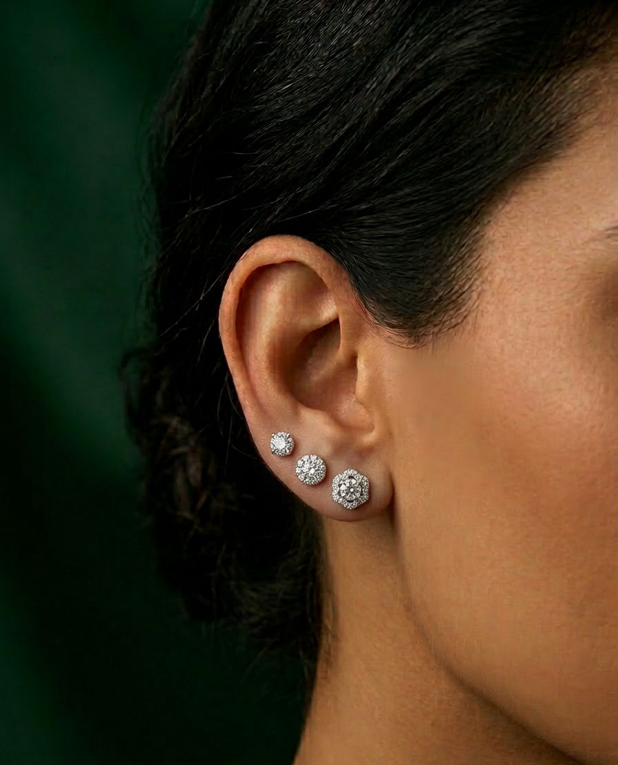 TRIO DE BRINCOS MINI GLAM
