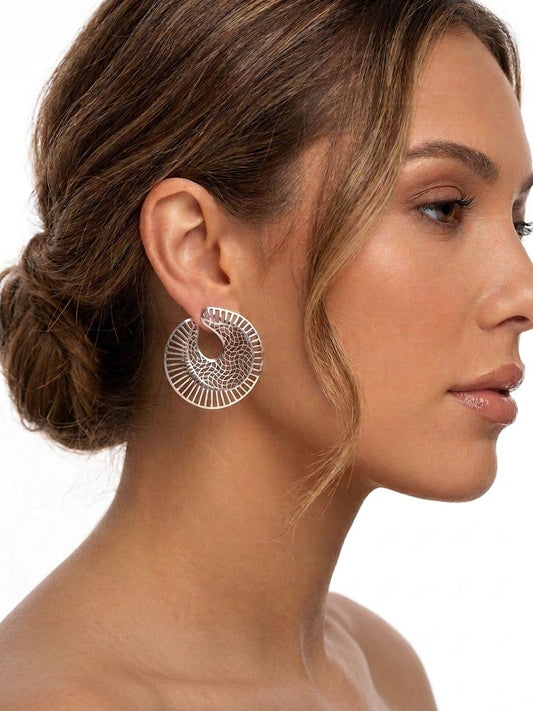 BRINCO PRATA MOSAICO