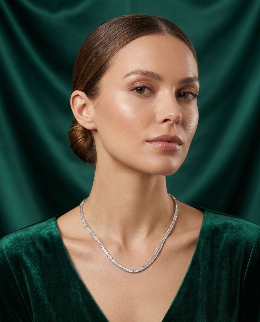 COLAR RIVIERA CRYSTAL LINE